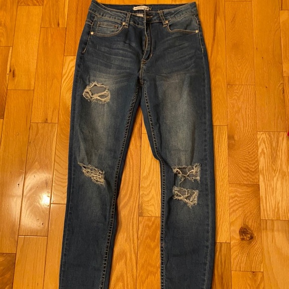 Denim ripped jeans - Picture 1 of 1